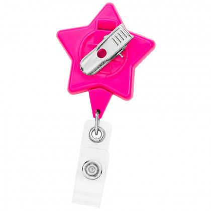 Star Badge Reel Imprinted with Logo