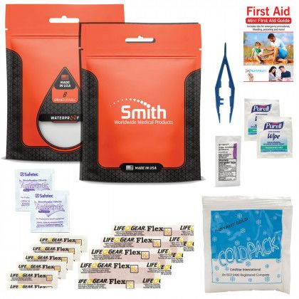 Imprinted First Aid Kit 2.0 - Orange