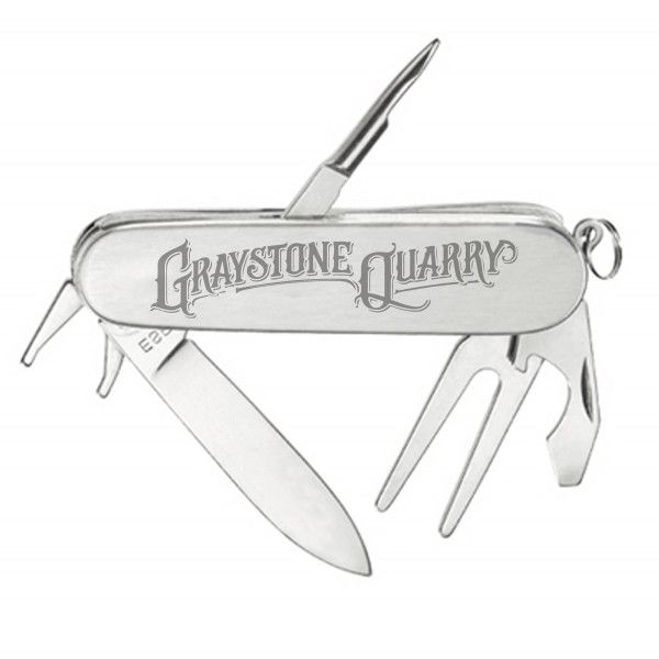 Engraved Six Function Golf Knife w/ Logo Custom Golf Knives in Bulk