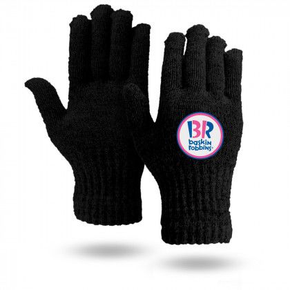 Customized Winter Lined Acrylic Touchscreen Gloves 