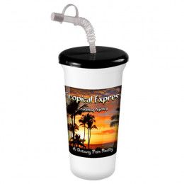 Custom Full Color Super Sipper 32 oz Sport Cup