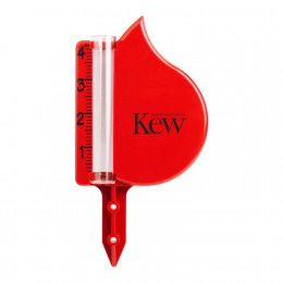 Printed Logo Rain Gauge - Red