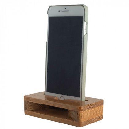 Custom Imprinted Wood Phone Amplifier
