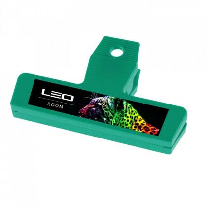 Best Teal Customized Full Color Imprinted 4 Inch Bag Clip for Businesses & Homes