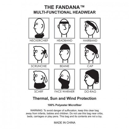 Custom Fandanas - Different Ways to Wear | Custom Made Microfiber Bandanas