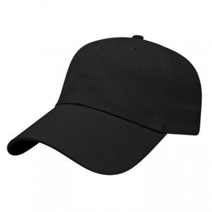 Black Custom Sublimated Patch Low Profile Cap