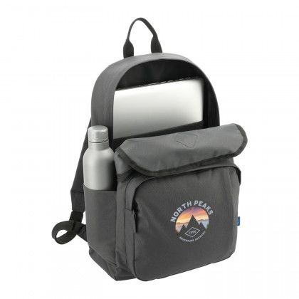 Logo Repreve Recycled Ocean Everyday Computer Backpack - interior use view
