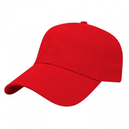 Red Custom Sublimated Patch Low Profile Cap