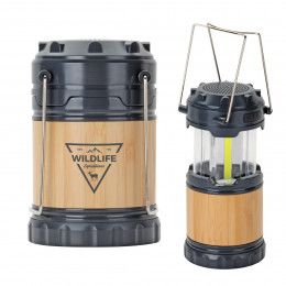 Custom Bamboo Pop-Up Lantern with Speaker