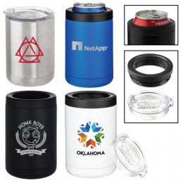 Logo Arctic Beast Vacuum Insulated Can Holder Tumbler 