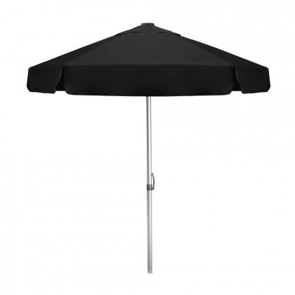 Commercial Grade Custom Logo Patio Umbrella Black