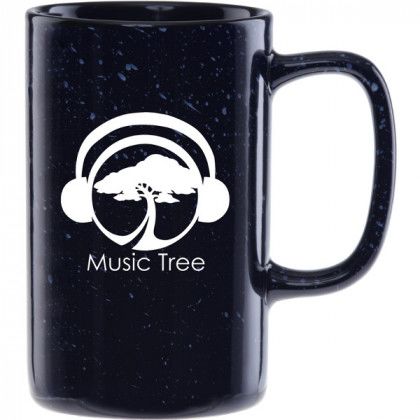 Custom Tall 18 oz Camper Mug - Midnight blue