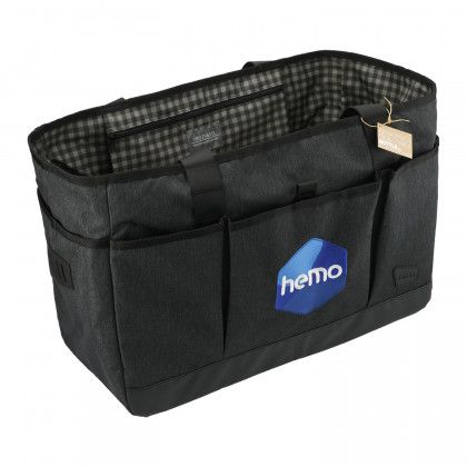 Imprinted Field Co. Fireside Eco Utility Tote - check interior