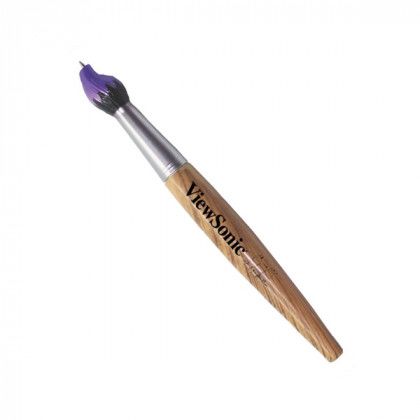 Purple Creative Paint Brush Pen Custom Logo