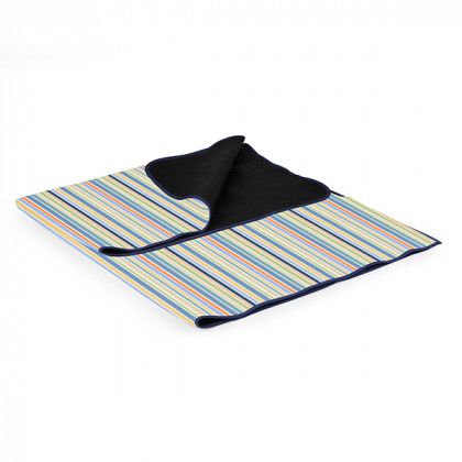 XL Outdoor Blanket Tote | Logo Roll-Up Blankets - St Tropez/Sea Foam Green XL Outdoor Blanket Tote | Logo Roll-Up Blankets - St Tropez/Sea Foam Green