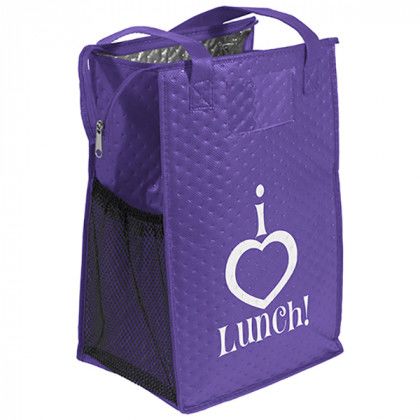 Custom Super Snack Lunch Tote- Grape