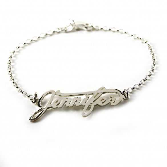 Personalized Script Name Bracelet