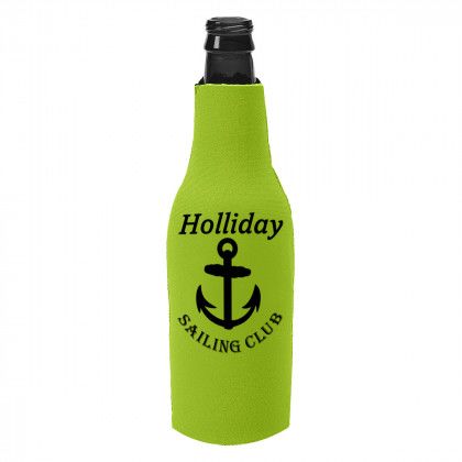 Lime Green Bottle Buddy | Promotional Bottle Koozies