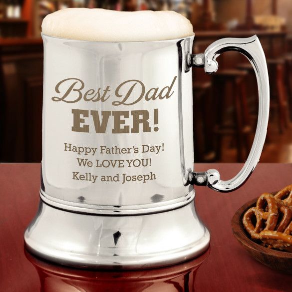 Best Dad Ever Stainless Steel Beer Stein