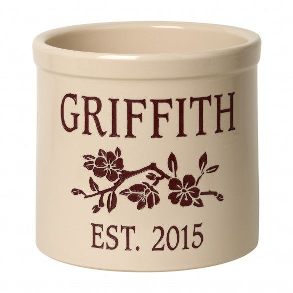 Engraved Flower Pot Wedding Gift