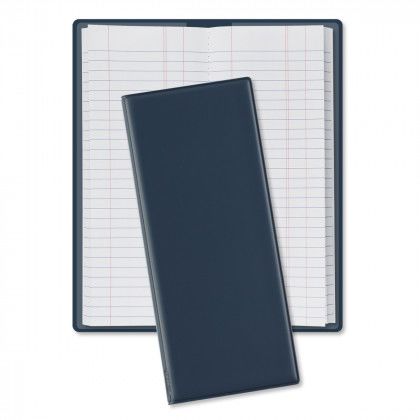 Logo Imprinted Original Tally Book - Navy blue