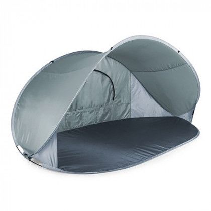 Custom Manta Portable Beach Tent -Gray/Black