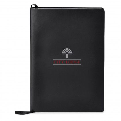 Black Custom Donald Soft Vinyl Cover Journal