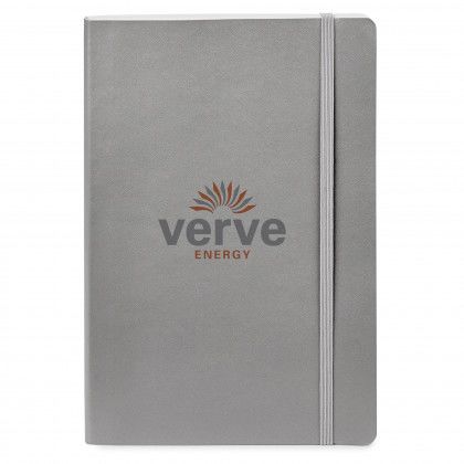 Silver Custom Neoskin 8 inch Soft Cover Journal