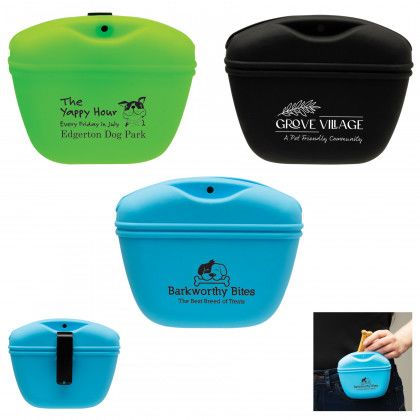 Custom Imprinted Pet Treat Pouch | Promotional Pet Gifts