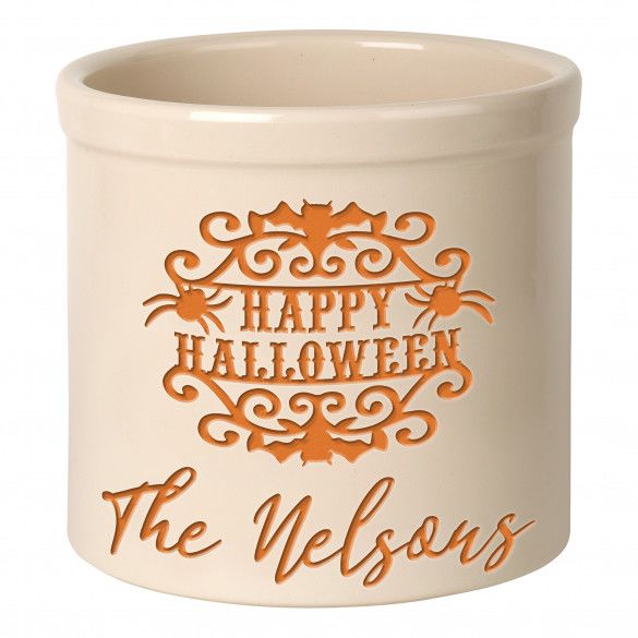 Happy Halloween Personalized Flower Pot