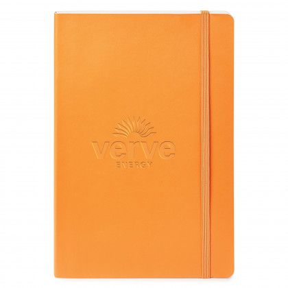 Orange Custom Neoskin 8 inch Soft Cover Journal