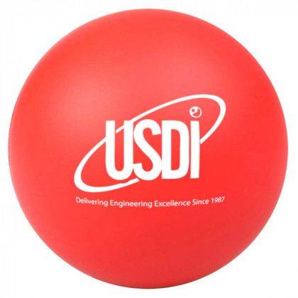 Red Round Stress Ball