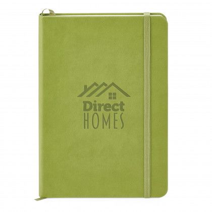 Green Custom Donald Gusset Pocket Hard Cover Journal