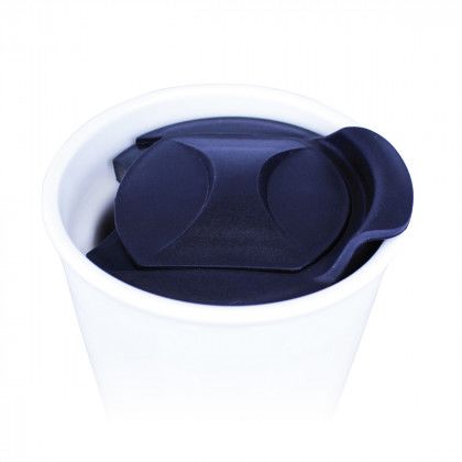 Promotional 11 oz. Double Wall Ceramic Tumbler Lid