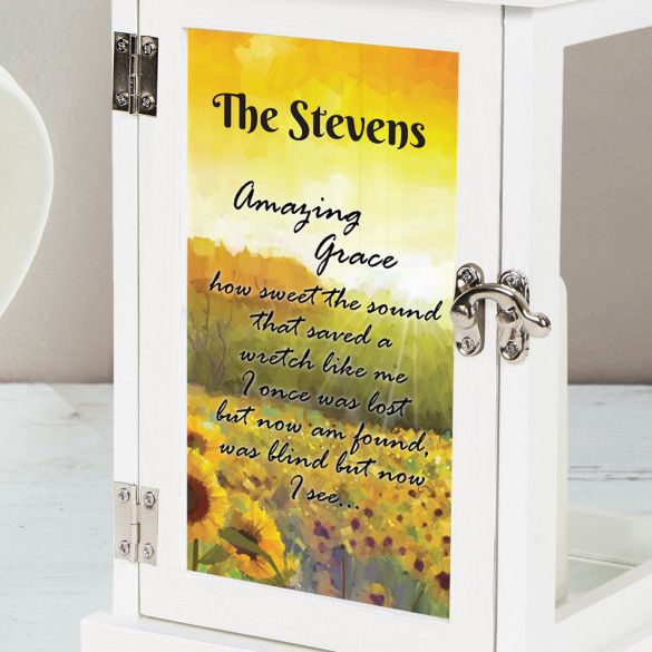 Amazing Grace Personalized Home Decoration