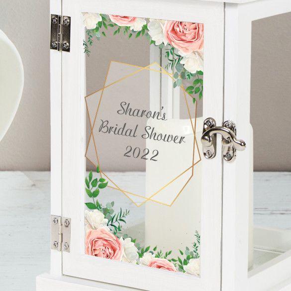 Personalized Candle Lantern For Wedding