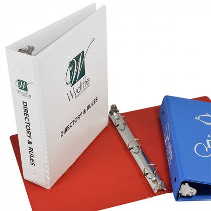 Logo Junior 1 1/2" Round Ring Binder 