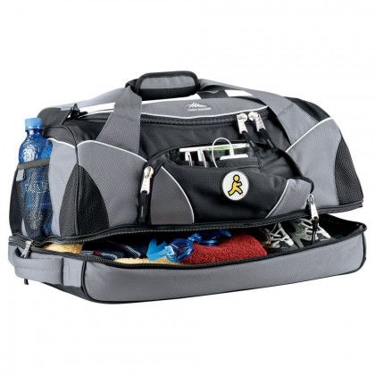 High Sierra 24 in. Crunk Cross Sport Duffel - Charcoal