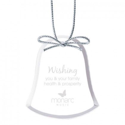 Etched Bell Jade Ornament