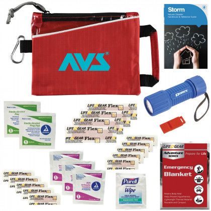 Logo Storm Series Basics Disaster Kit Red