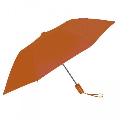 Promo 42" Classic Auto Open Folding Umbrella - Texas Orange