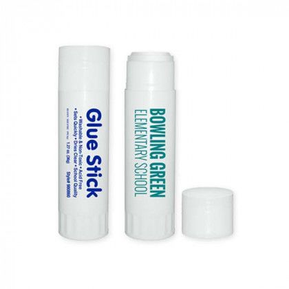 Round White Glue Stick 36g with Logo