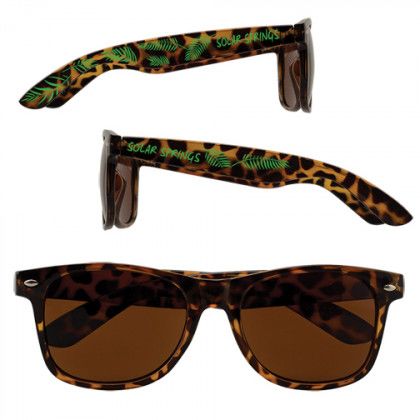 Customized Polarized Sunglasses - Tortoiseshell