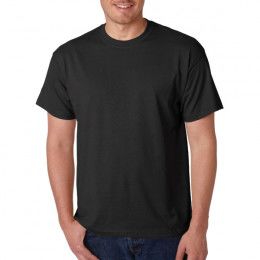 Black Adult Blend Logo T-Shirt- Gildan