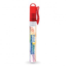 Alcohol-Free Sani-Mist Pocket Sprayer | Branded Sanitizer Spray Pens - Red