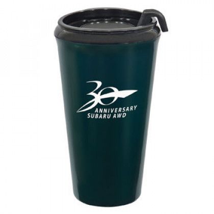 Custom Polypropylene Tumblers | 16 oz Infinity Insulated Tumbler | Custom Printed Tumblers - Green