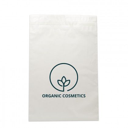 Printed 100% Recycled 10 x 13 White Poly Mailer - Front