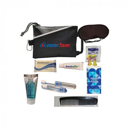 Imprinted Global Travel Kit  - Black