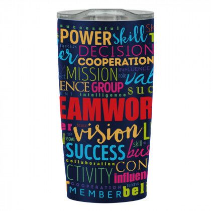 Customized 20 oz. Full Color Himalayan Tumbler - Navy blue