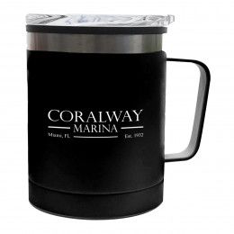 Promotional Laser Engraved Embark Vacuum Insulated Tall Mug With